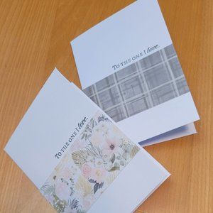 Love Note, Anniversary Card, Proposal Card, Wedding Card, Valentine, Him and Her